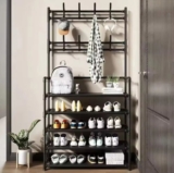 מתלה בגדים ונעליים Layers-Black B 4